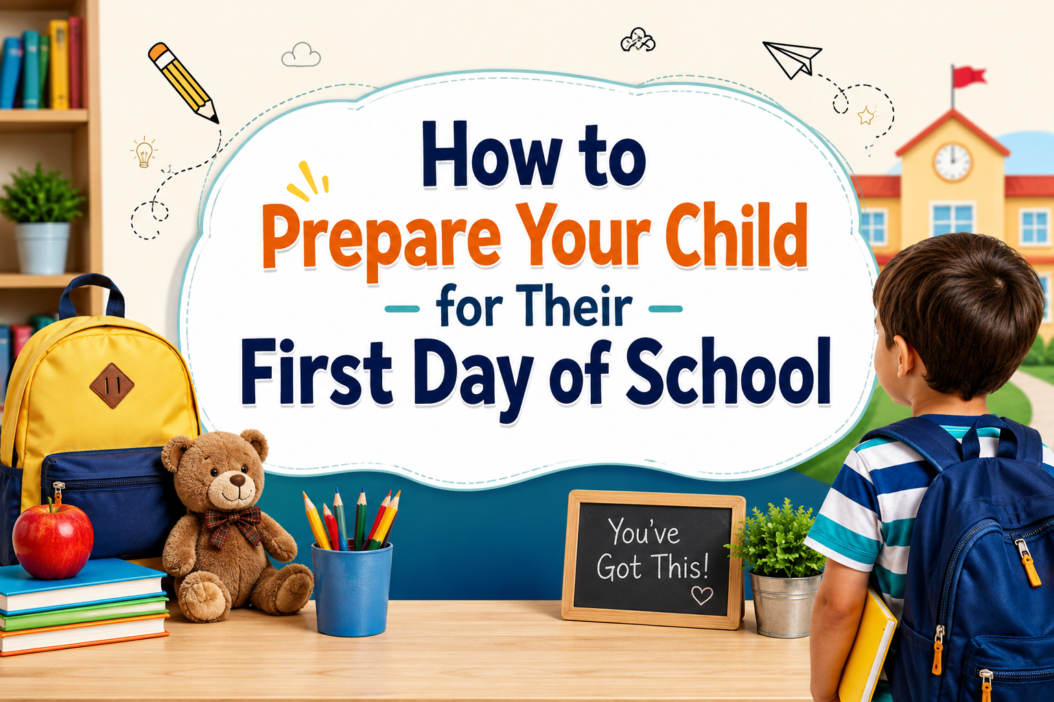 How to Prepare Your Child for Their First Day of School

